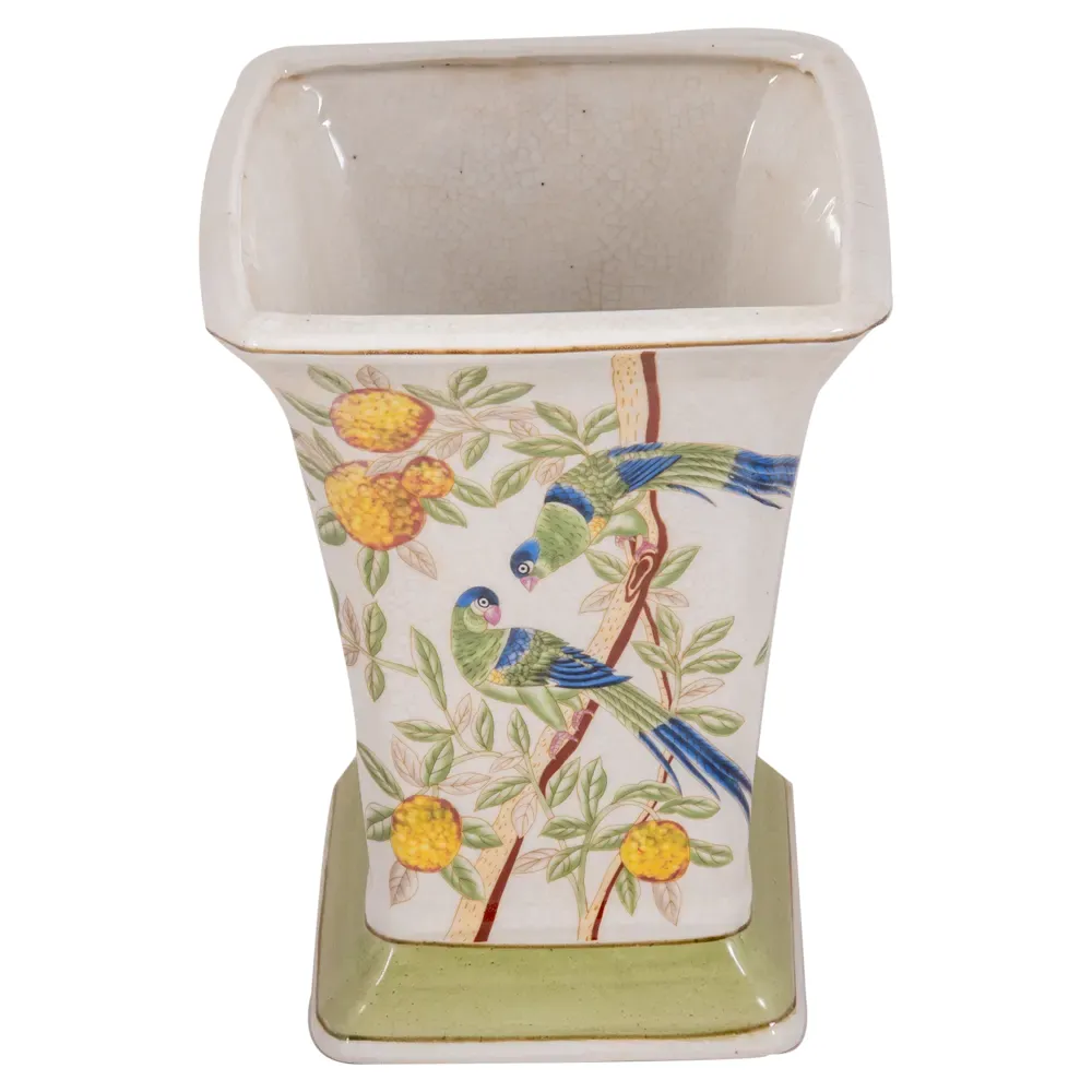Vaso Decorativo Lemon Birds