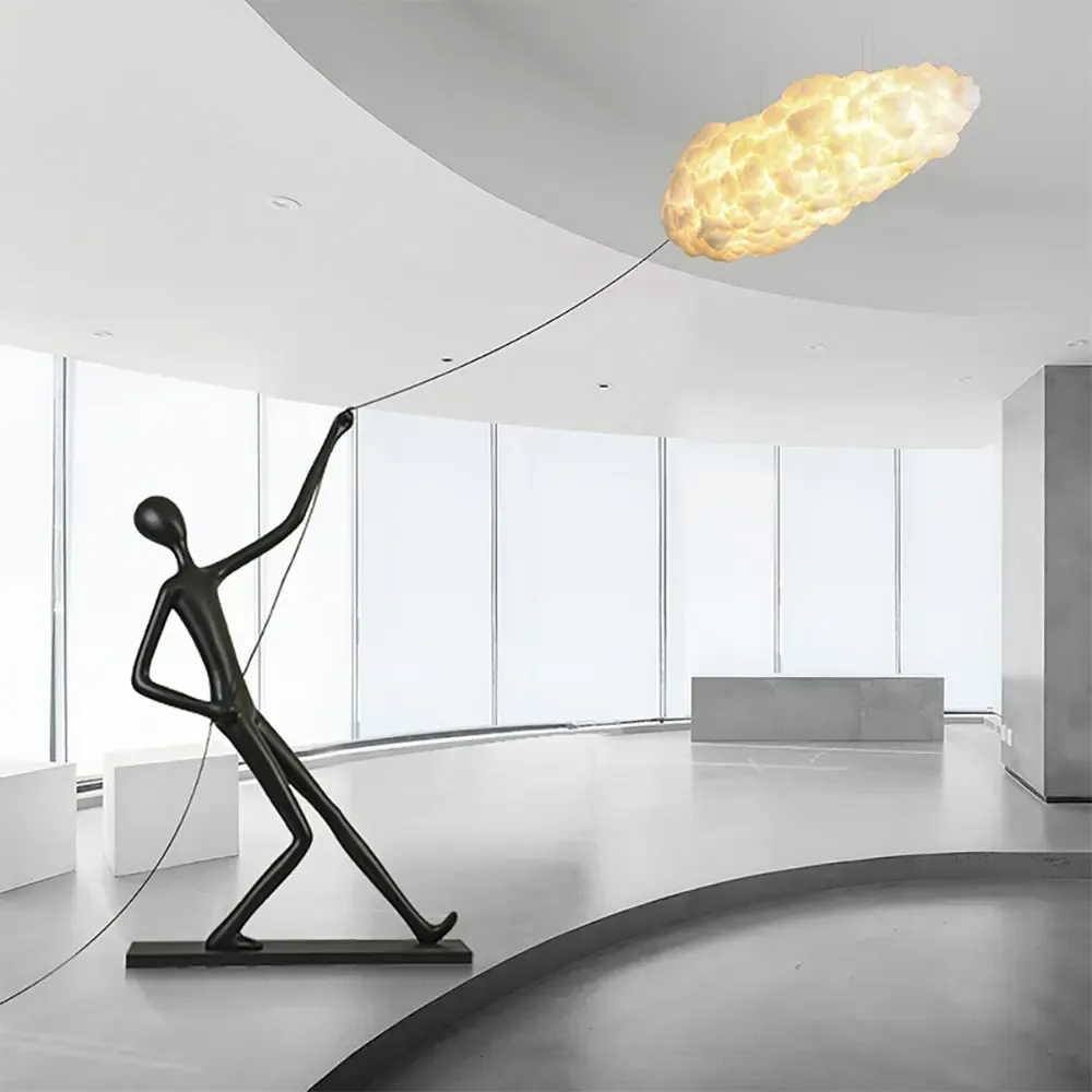 Luminária De Chão Decorativa Nimbo | Decoração Contemporânea | Maria Pia Casa