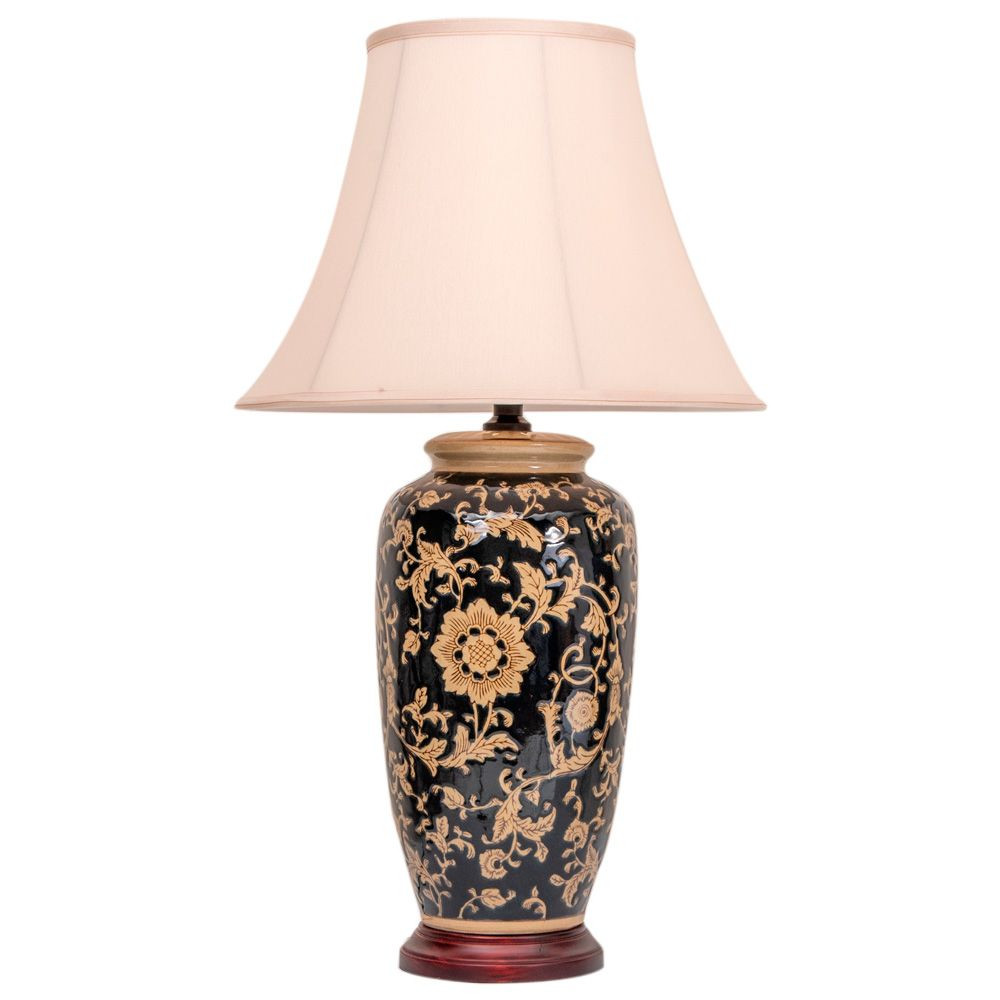 Abajur Decorativo De Porcelana Crimped | Ilumine Sua Elegância | Maria Pia Casa