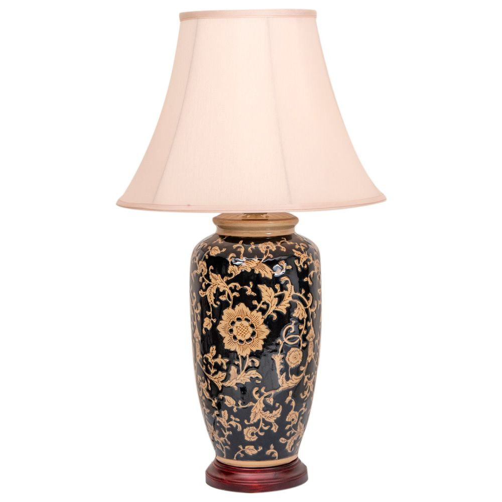 Abajur Decorativo De Porcelana Crimped | Ilumine Sua Elegância | Maria Pia Casa