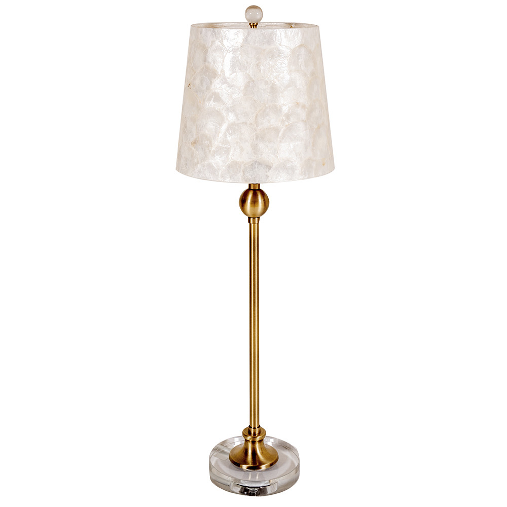 Abajur Decorativo De Metal Clemmett | Iluminação Contemporânea | Maria Pia Casa