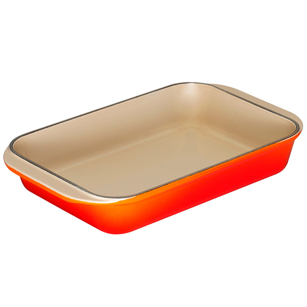 Assadeira Retangular 30cm - Tradition Laranja