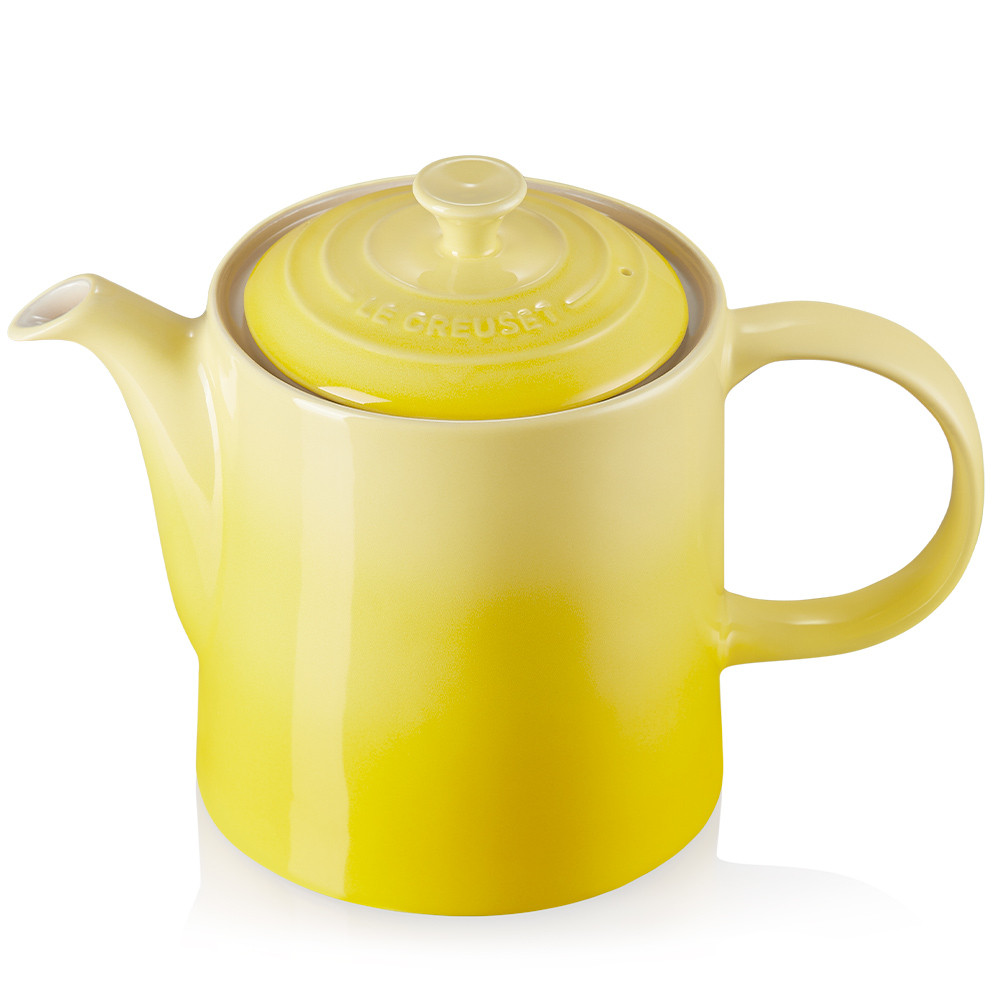 Bule de Cerâmica 1,3L - Amarelo Soleil