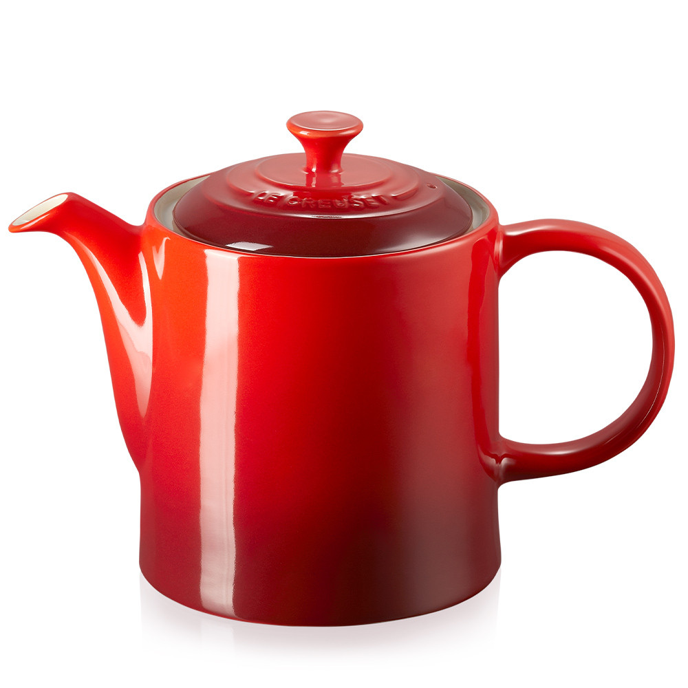Bule de Cerâmica 1,3L - Vermelho