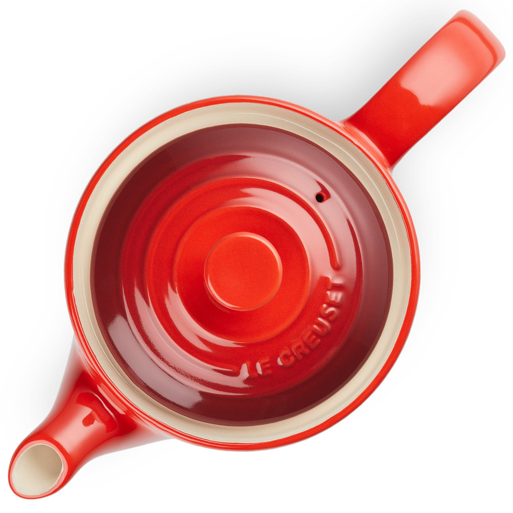 Bule de Cerâmica 1,3L - Vermelho