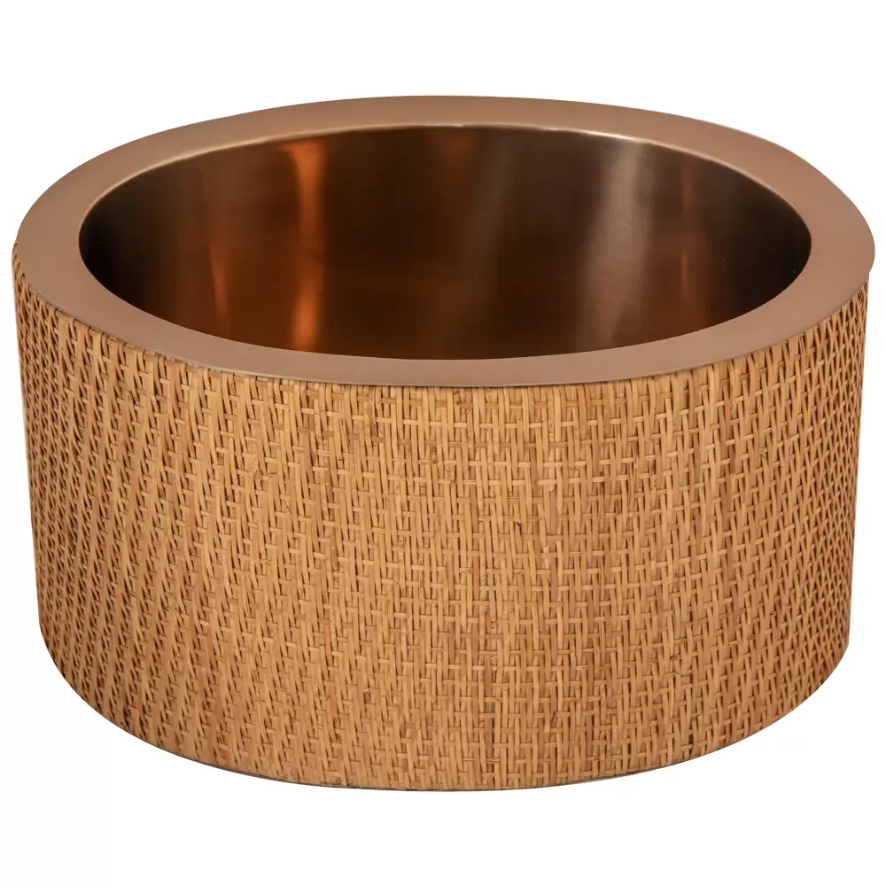 Champanheira De Fibra Natural Borgo I | Elegância e Estilo para Suas Celebrações | 