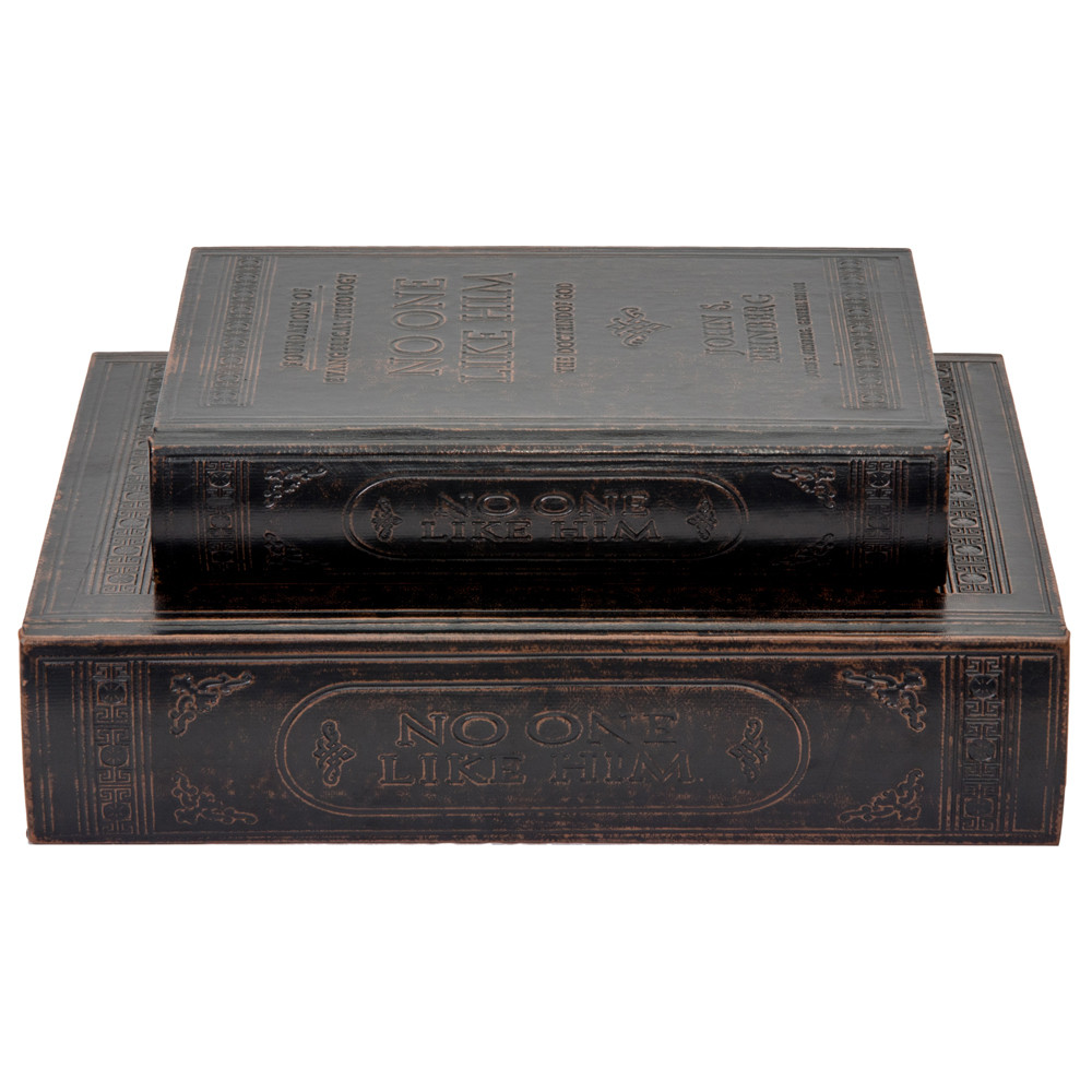 Conjunto de Livros Decorativos No One Like Him – Maria Pia Casa