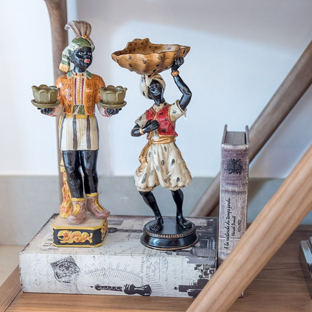 Escultura Decorativa de Bronze África – Maria Pia Casa