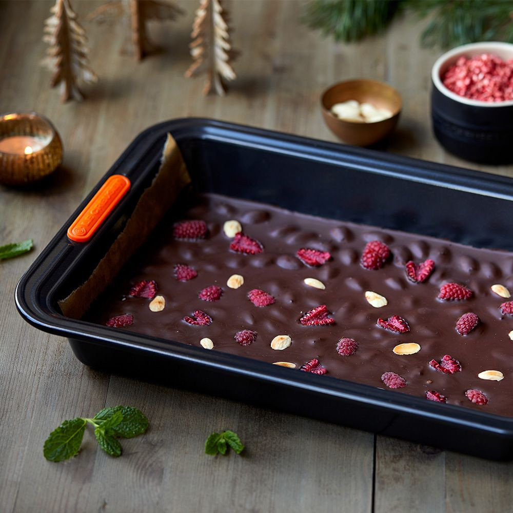 Forma Retangular Para Bolo 23Cm Matte Black Le Creuset
