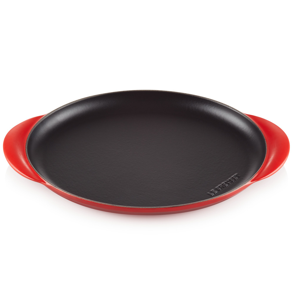 Grelha Oval Tradicional - 31cm - Le Creuset - Vermelho