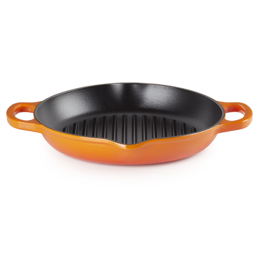Grelha Redonda Funda Signature - 25cm - Le Creuset