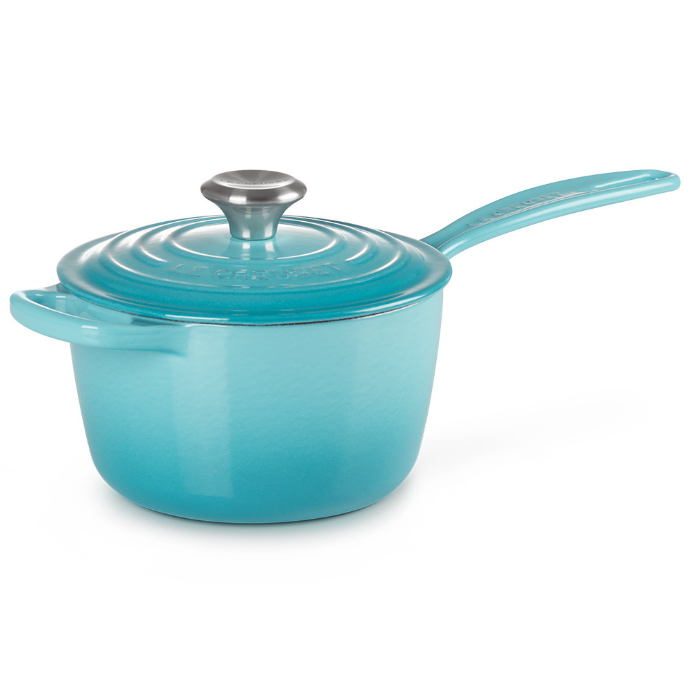 Panela Molheira Signature - 16cm - Le Creuset - Azul Caribe