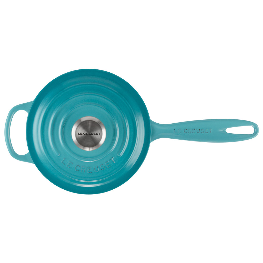 Panela Molheira Signature - 16cm - Le Creuset - Azul Caribe