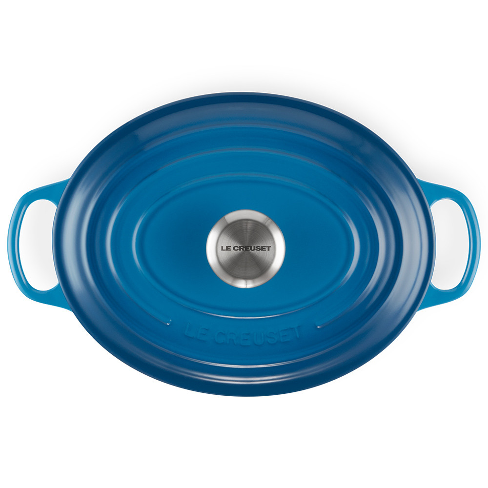 Panela Oval Signature - Le Creuset - Azul Marseille