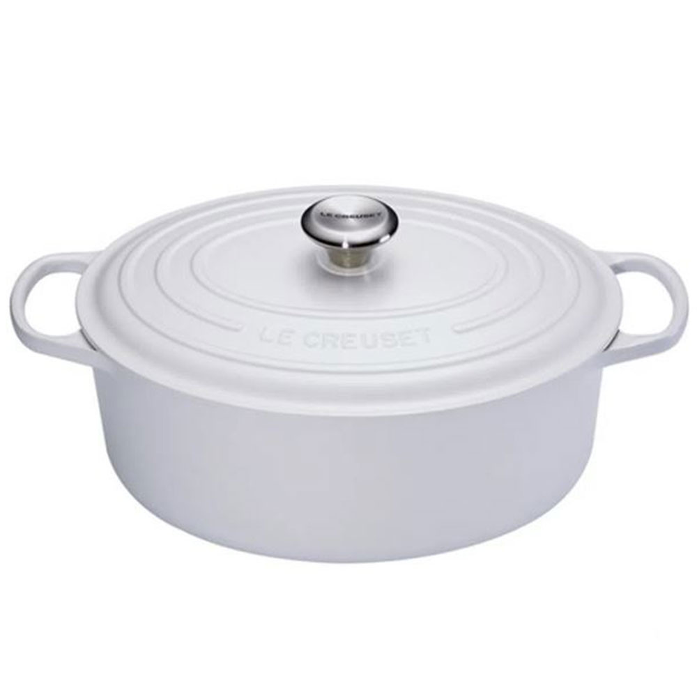 Panela Oval Signature - 31cm - Le Creuset - Branco