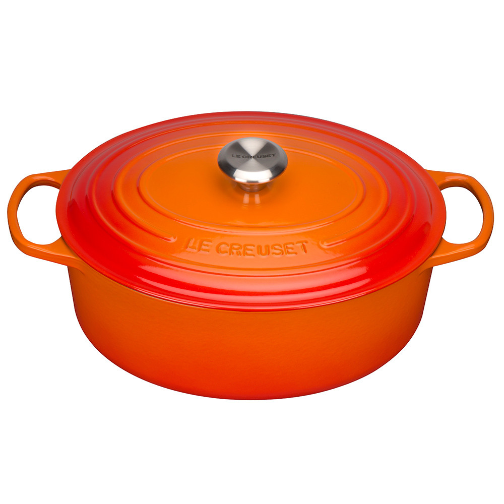 Panela Oval Signature - 31cm - Le Creuset - Maria Pia Casa