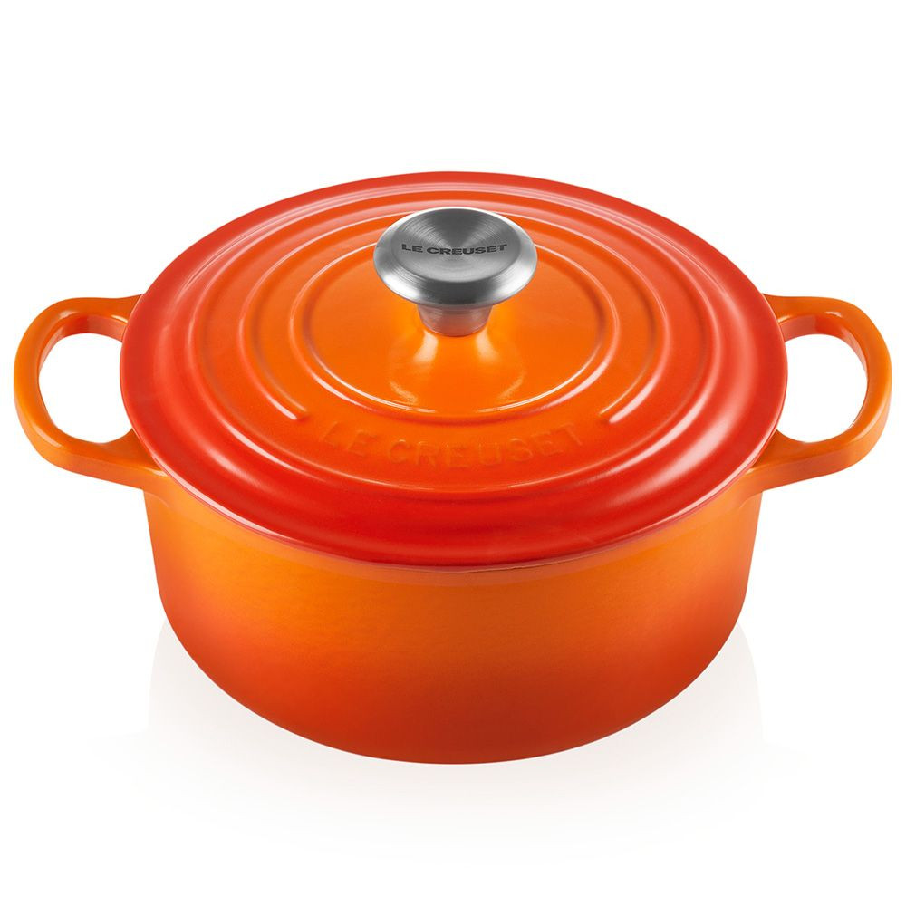 Panela Redonda 18Cm Signature Laranja Le Creuset