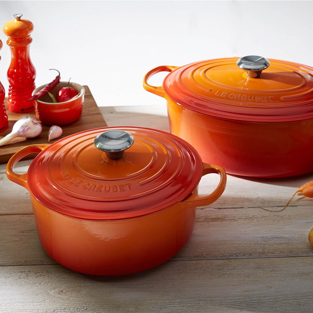 Panela Redonda 18Cm Signature Laranja Le Creuset