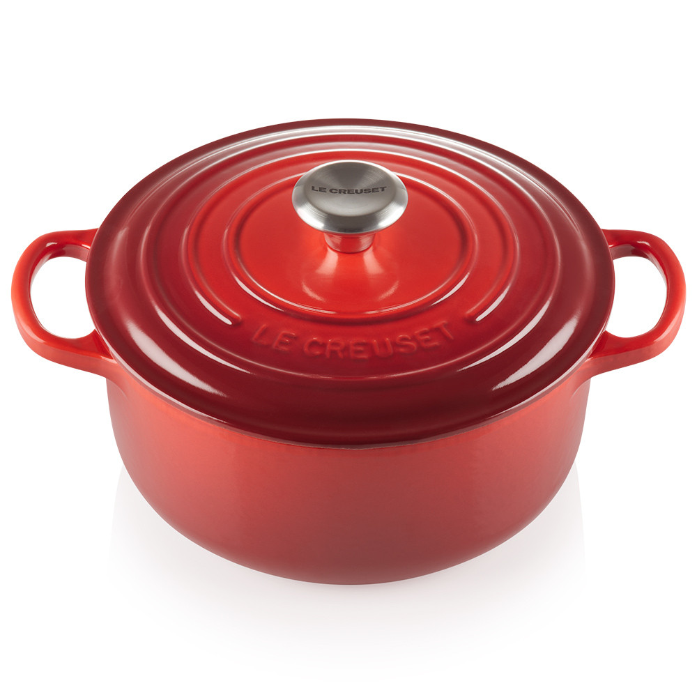 Panela Redonda Signature - 20cm - Le Creuset - Vermelho