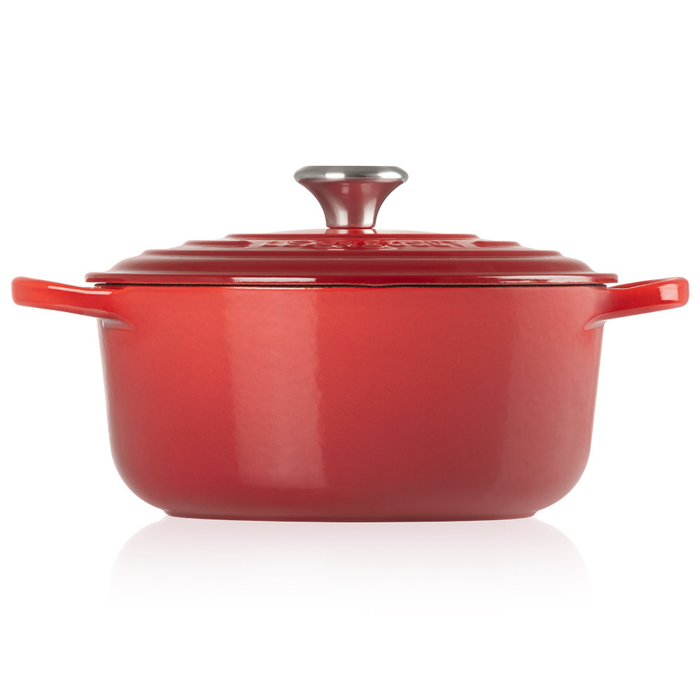 Panela Redonda Signature - 20cm - Le Creuset - Vermelho