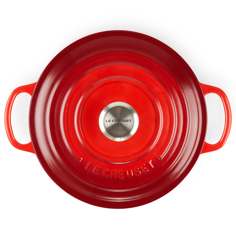 Panela Redonda Signature - 20cm - Le Creuset - Vermelho