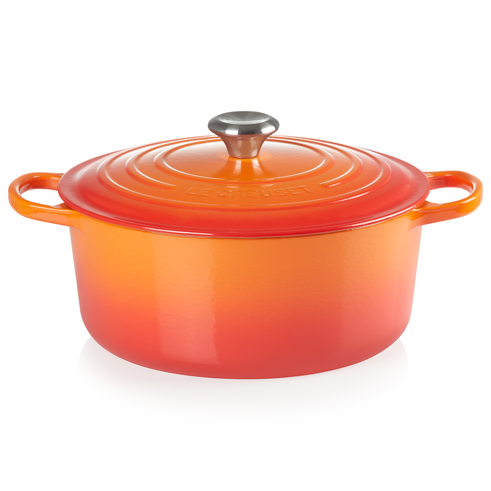 Panela Redonda Signature - 30cm - Le Creuset - Laranja