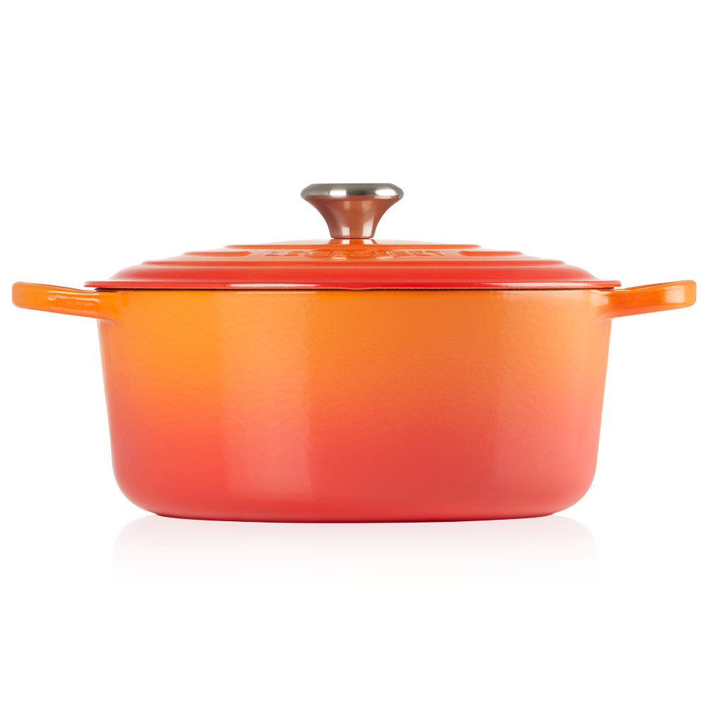 Panela Redonda Signature - 30cm - Le Creuset - Laranja