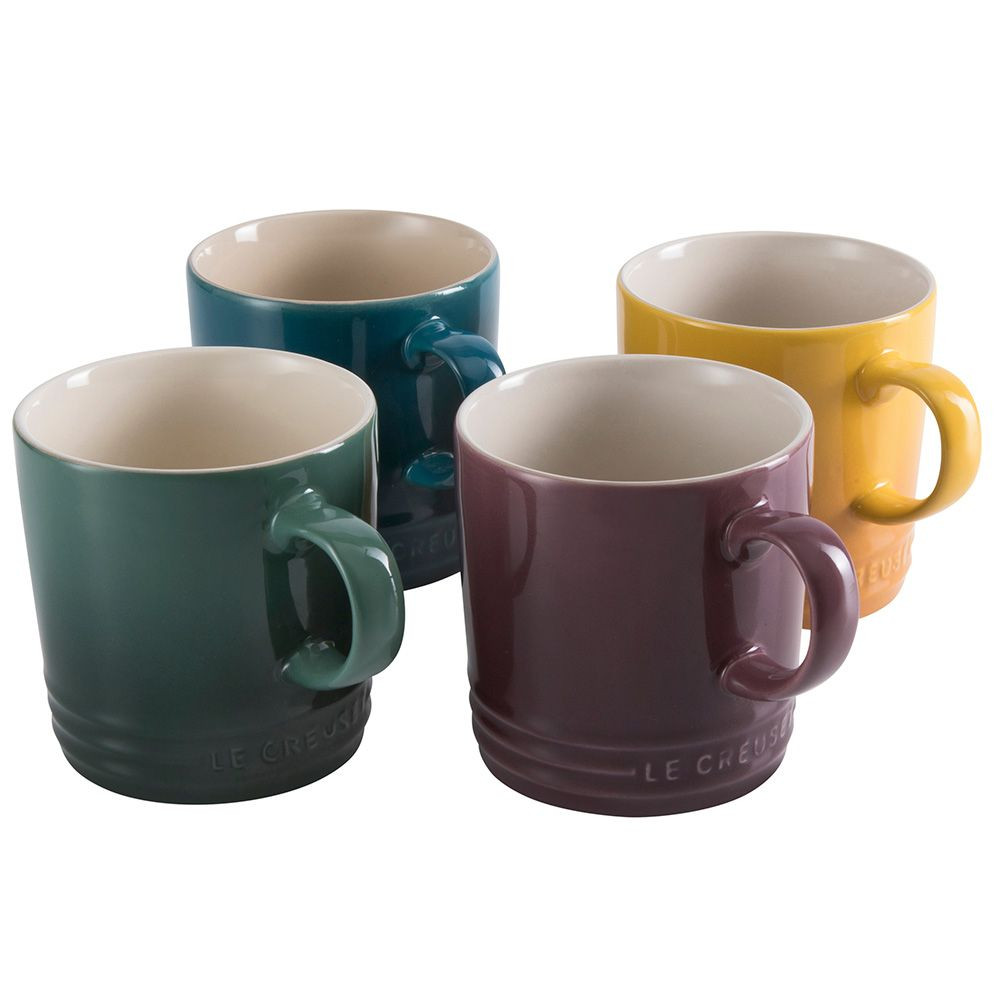 Set 4 Canecas 350ml Botanique Collection Le Creuset