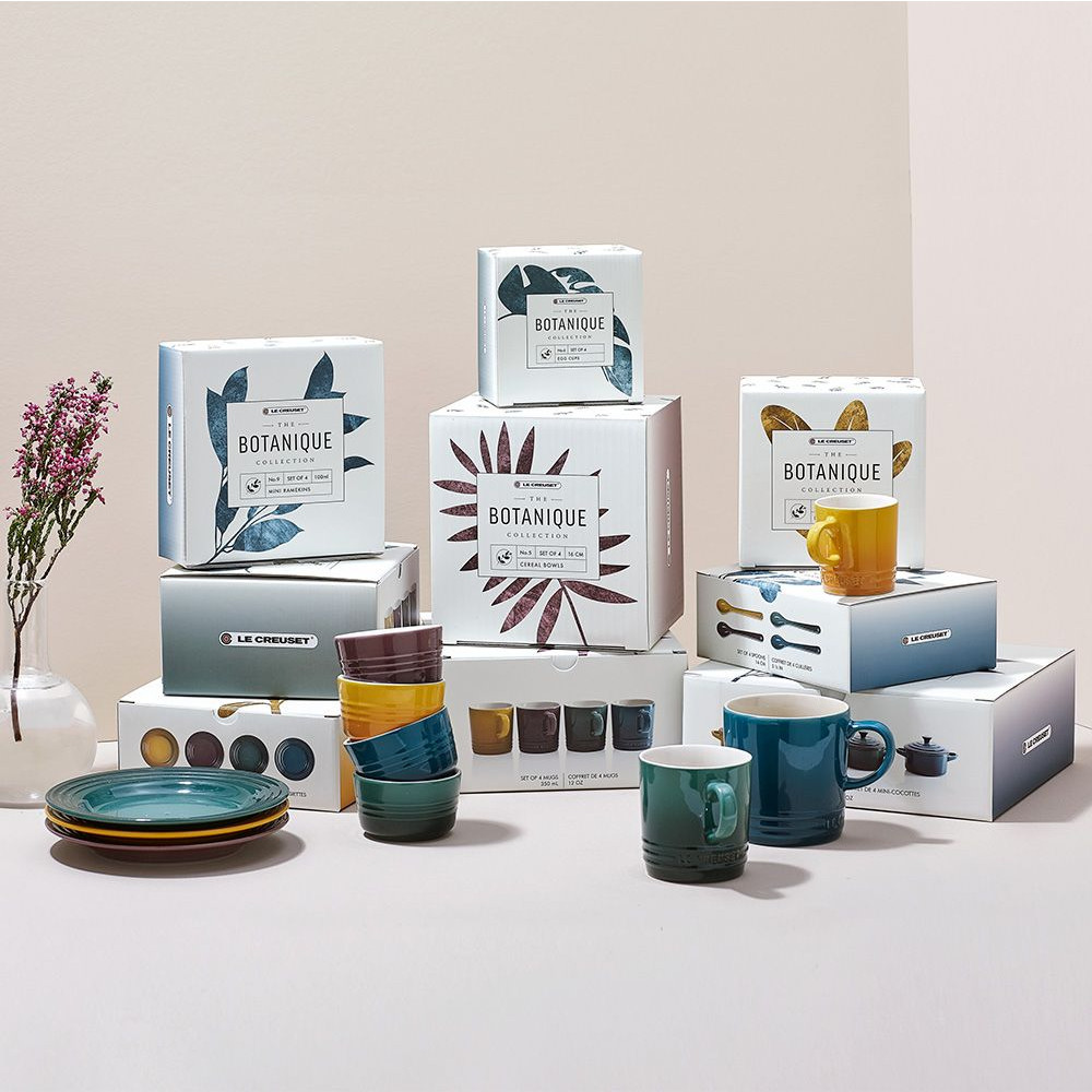 Set 4 Canecas 350ml Botanique Collection Le Creuset
