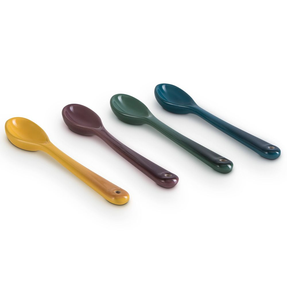 Set 4 Colheres 14Cm Botanique Collection Le Creuset