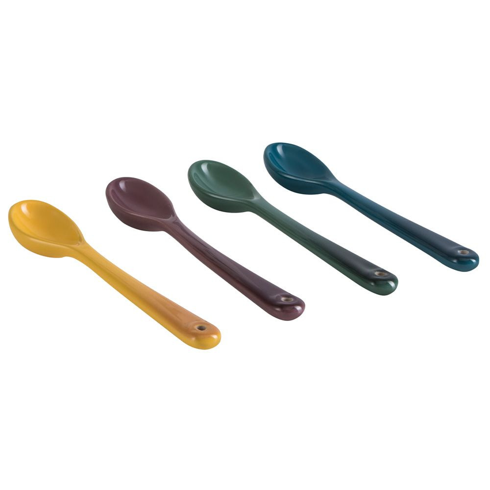 Set 4 Colheres 14Cm Botanique Collection Le Creuset