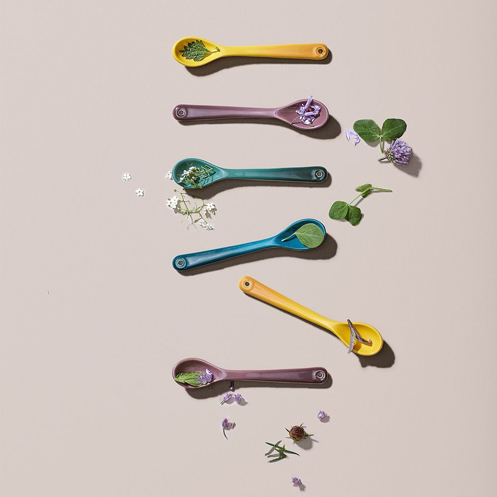 Set 4 Colheres 14Cm Botanique Collection Le Creuset