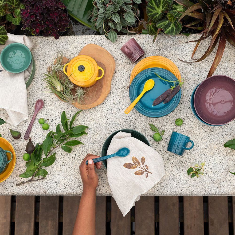 Set 4 Colheres 14Cm Botanique Collection Le Creuset