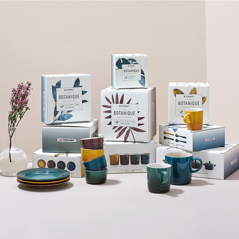 Set 4 Mini Ramekins Botanique Collection Le Creuset