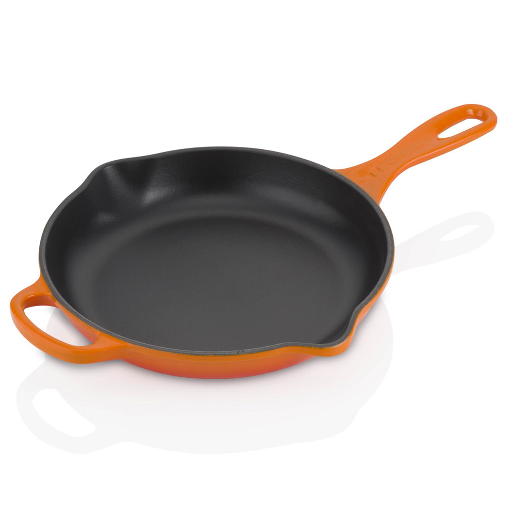 Skillet Redonda com Alça Signature - Laranja - Le Creuset