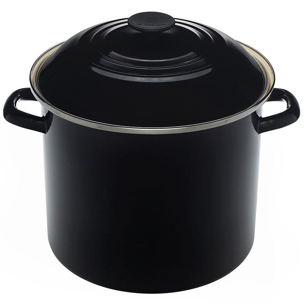 Stock Pot - 26cm - Le Creuset - Black Onix
