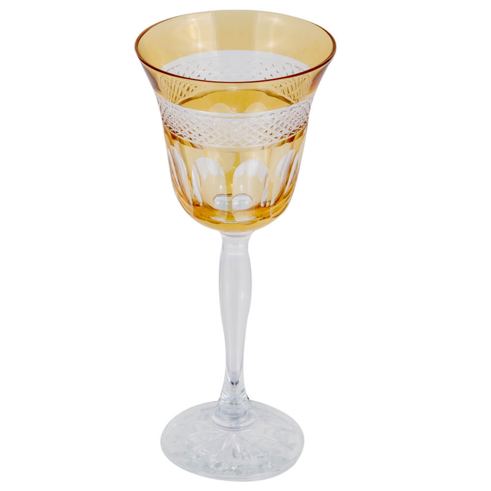 Taça de Cristal Lodz para Vinho de 170 ml - Âmbar Glassic - Maria Pia Casa