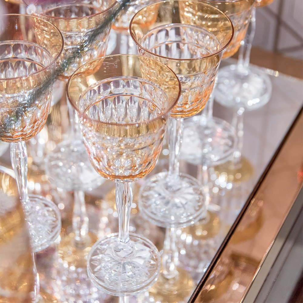 Taça de Cristal para Água 220 ml Dynia – Maria Pia Casa
