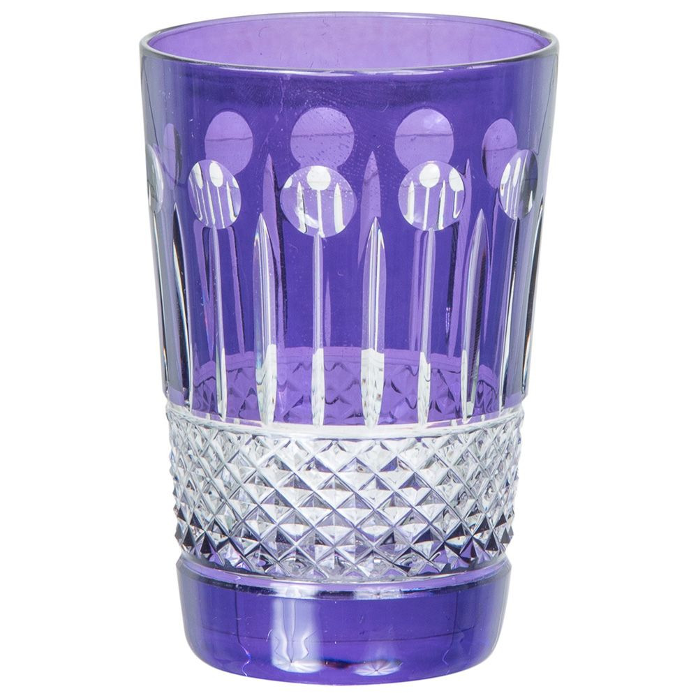 Copo de cristal Lodz para Licor de 130 ml – Violeta - Maria Pia Casa