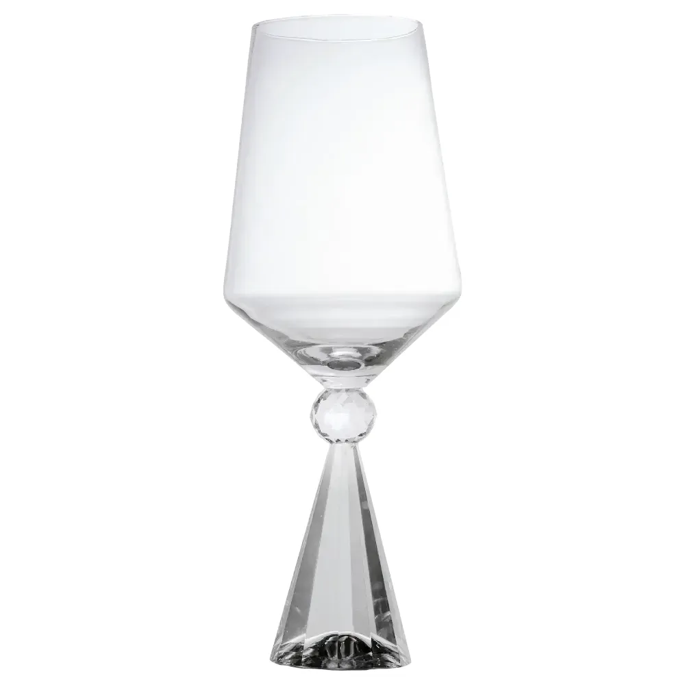 Taça Para Água Prisma | Sofisticação em Vidro | Maria Pia Casa
