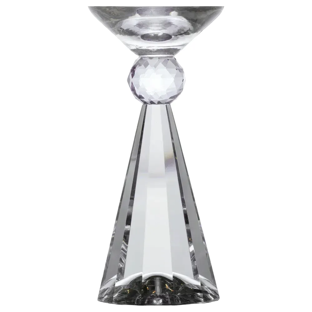 Taça Para Champanhe Prisma | Sofisticação em Vidro | Maria Pia Casa