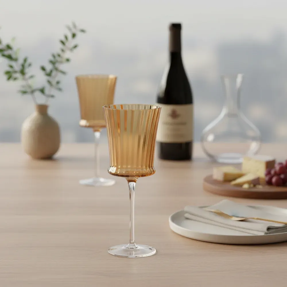 Taça Para Vinho Tinto Millor Âmbar | Sofisticação e Elegância | Maria Pia Casa