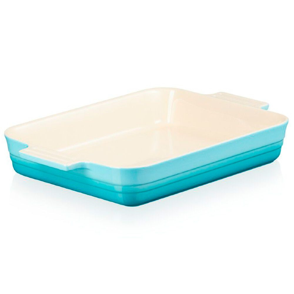 Travessa Retangular 25Cm (Classic) Azul Caribe Le Creuset