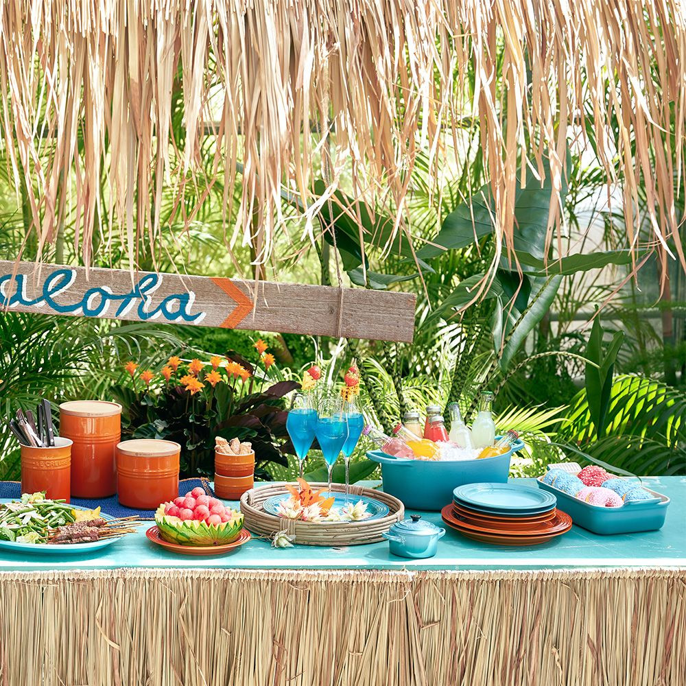 Travessa Retangular Le Creuset Azul Caribe 26Cm (Heritage) | Maria Pia Casa