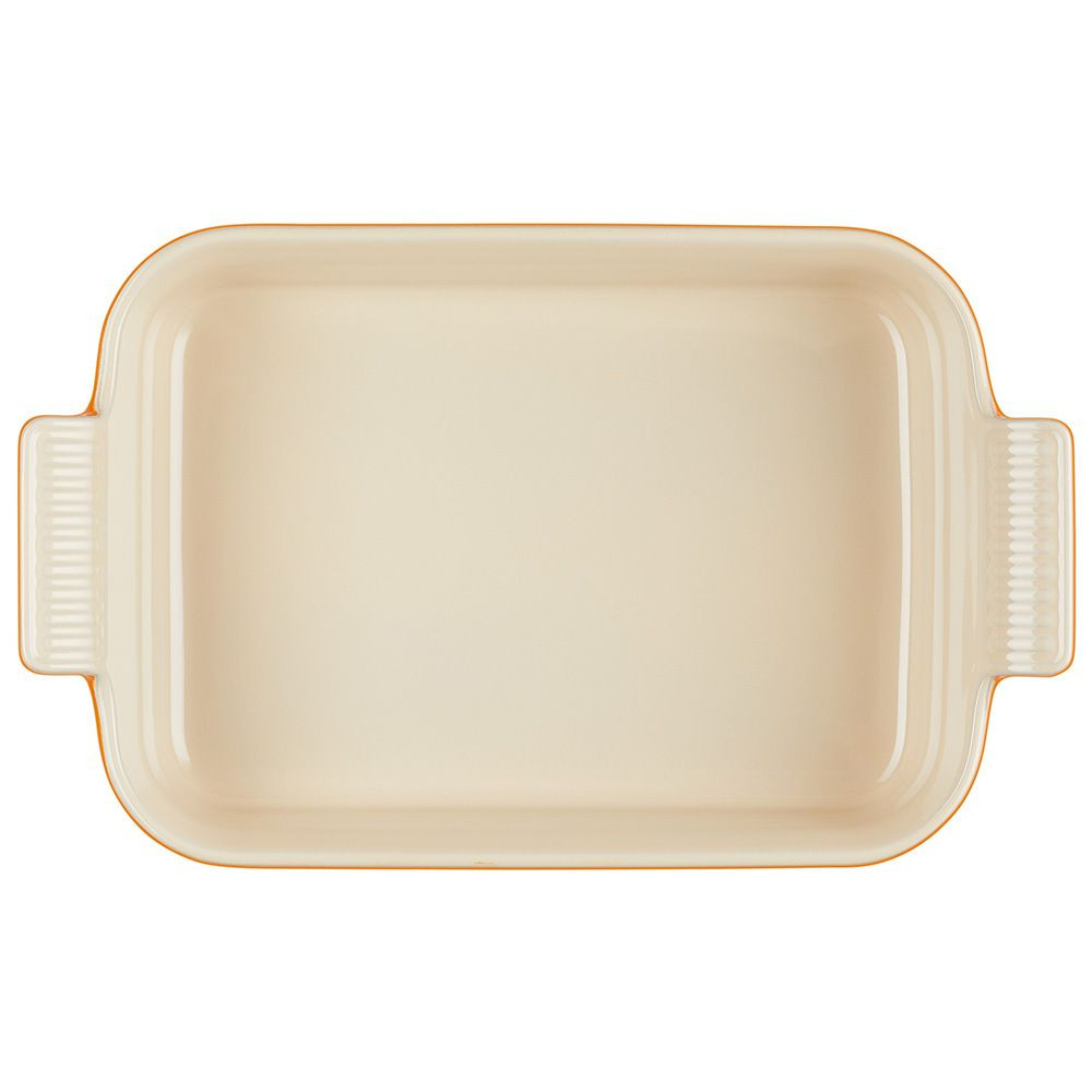 Travessa Retangular 26Cm (Heritage) Laranja Le Creuset