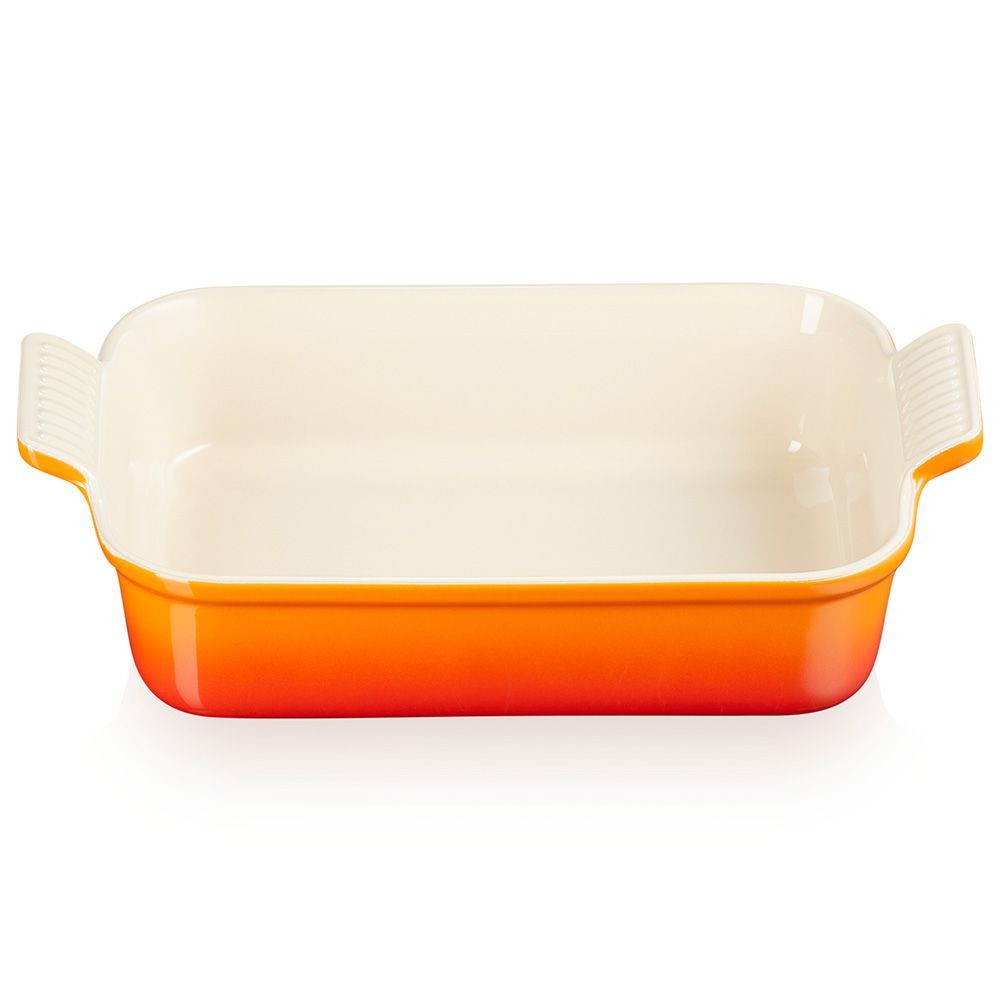 Travessa Retangular 26Cm (Heritage) Laranja Le Creuset