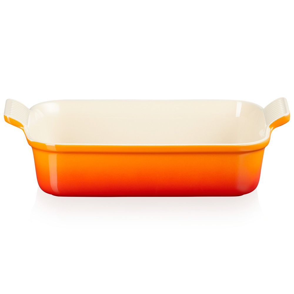 Travessa Retangular 26Cm (Heritage) Laranja Le Creuset