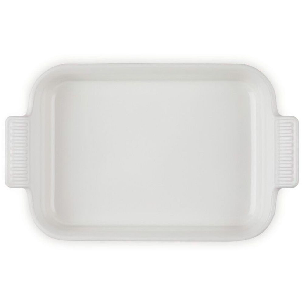 Travessa Retangular 26Cm (Heritage) Meringue Le Creuset