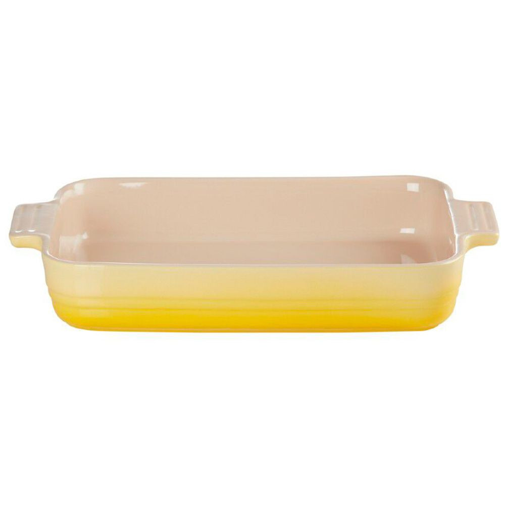 Travessa Retangular 32Cm (Classic) Amarelo Soleil Le Creuset