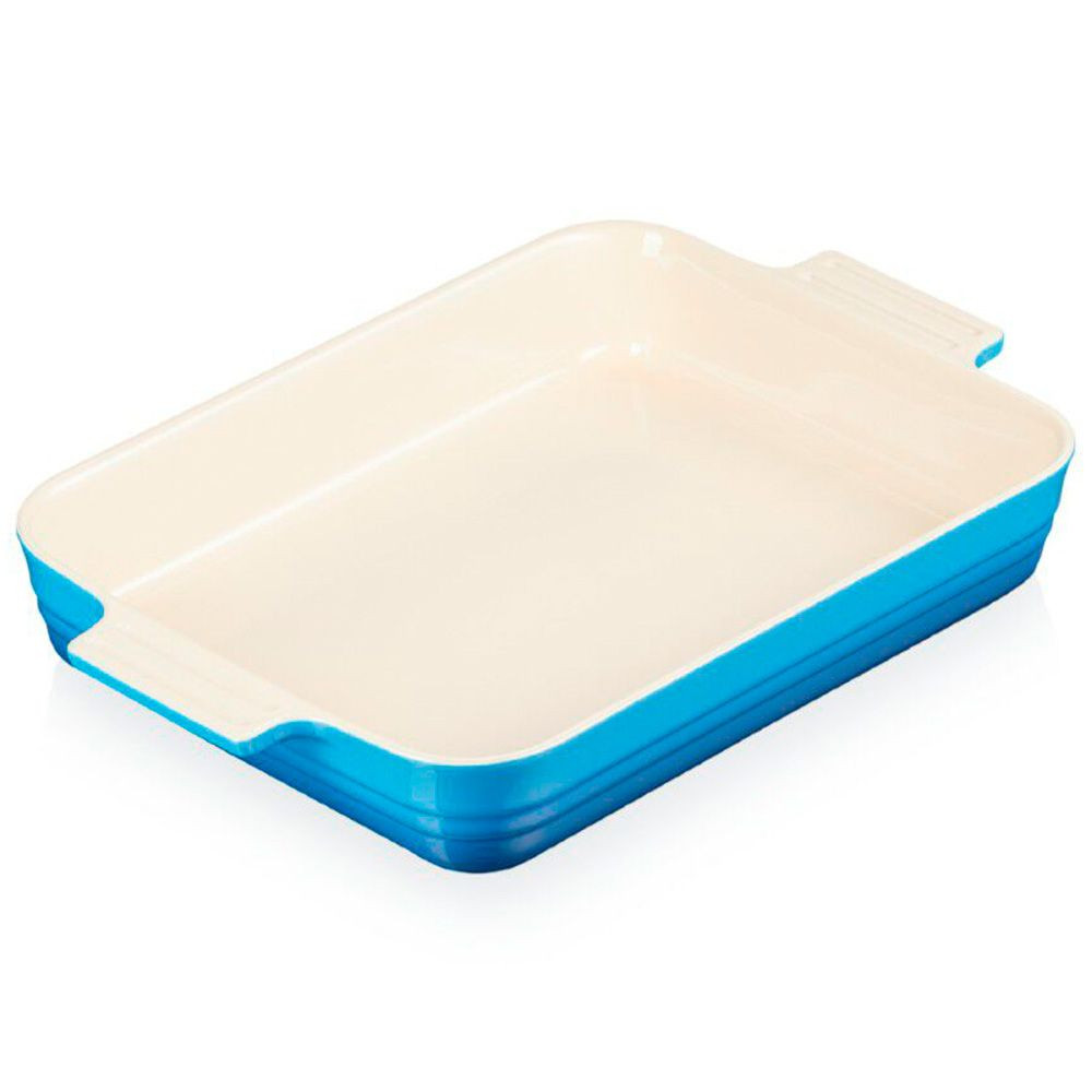 Travessa Retangular 32Cm (Classic) Azul Marseille Le Creuset